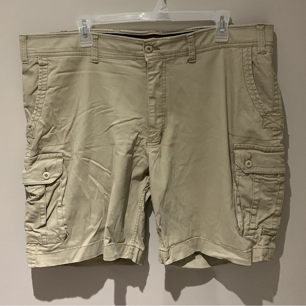 The Foundry Supply Co Khaki Cargo Shorts